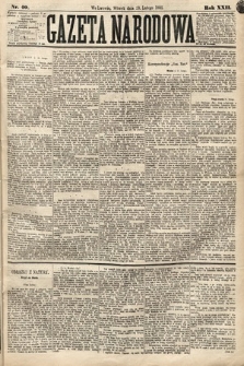 Gazeta Narodowa. 1883, nr 40