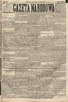 Gazeta Narodowa. 1883, nr 41