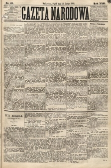 Gazeta Narodowa. 1883, nr 43