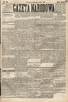 Gazeta Narodowa. 1883, nr 49