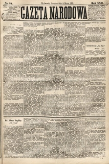 Gazeta Narodowa. 1883, nr 54