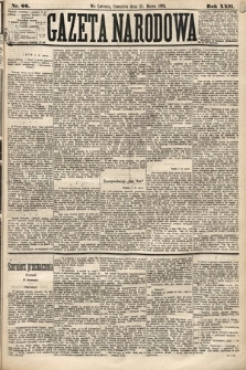 Gazeta Narodowa. 1883, nr 66