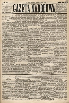 Gazeta Narodowa. 1883, nr 68