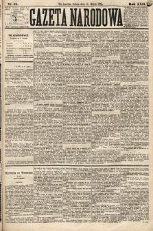 Gazeta Narodowa. 1883, nr 73