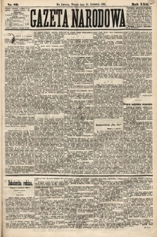 Gazeta Narodowa. 1883, nr 80