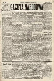 Gazeta Narodowa. 1883, nr 81