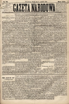 Gazeta Narodowa. 1883, nr 86