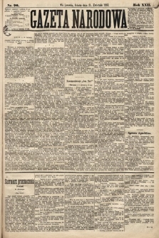 Gazeta Narodowa. 1883, nr 90
