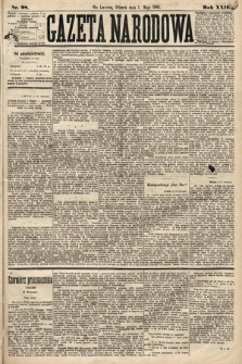 Gazeta Narodowa. 1883, nr 98