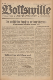 Volkswille : Zentralorgan der Deutschen Sozialistischen Arbeitspartei Polens. Jg.12, Nr. 283 (10 Dezember 1927) + dod.