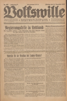 Volkswille : Zentralorgan der Deutschen Sozialistischen Arbeitspartei Polens. Jg.12, Nr. 299 (30 Dezember 1927) + dod.