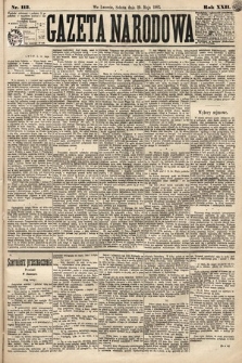 Gazeta Narodowa. 1883, nr 112