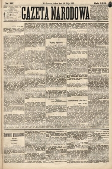 Gazeta Narodowa. 1883, nr 117