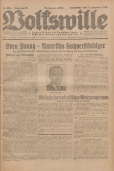 Volkswille : Zentralorgan der Deutschen Sozialistischen Arbeitspartei Polens. Jg.13, Nr. 298 (29 Dezember 1928) + dod.