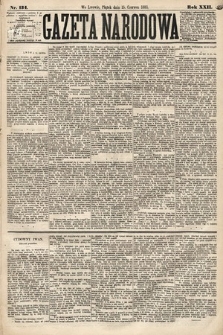 Gazeta Narodowa. 1883, nr 134