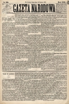 Gazeta Narodowa. 1883, nr 135