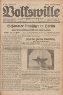 Volkswille : Zentralorgan der Deutschen Sozialistischen Arbeitspartei Polens. Jg.14, Nr. 112 (17 Mai 1929) + dod.