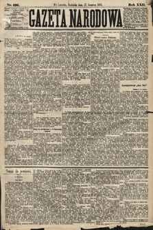 Gazeta Narodowa. 1883, nr 136