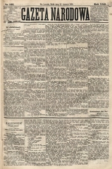 Gazeta Narodowa. 1883, nr 144