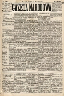 Gazeta Narodowa. 1883, nr 145