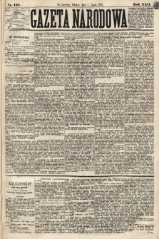 Gazeta Narodowa. 1883, nr 148