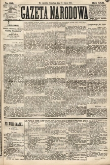 Gazeta Narodowa. 1883, nr 156
