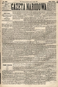 Gazeta Narodowa. 1883, nr 162