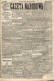 Gazeta Narodowa. 1883, nr 163