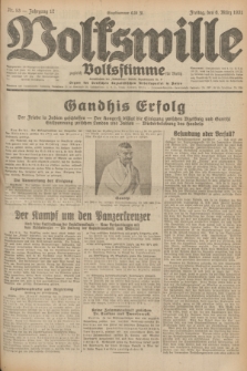 Volkswille : zugleich Volksstimme für Bielitz : Organ der Deutschen Sozialistischen Arbeitspartei in Polen. Jg.17, Nr. 53 (6 März 1931) + dod.