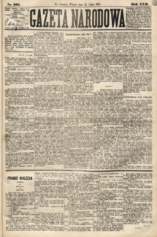 Gazeta Narodowa. 1883, nr 166