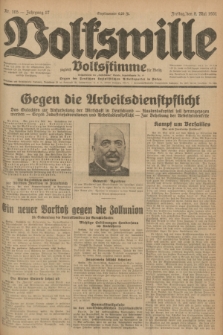 Volkswille : zugleich Volksstimme für Bielitz : Organ der Deutschen Sozialistischen Arbeitspartei in Polen. Jg.17, Nr. 105 (8 Mai 1931) + dod.