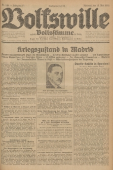 Volkswille : zugleich Volksstimme für Bielitz : Organ der Deutschen Sozialistischen Arbeitspartei in Polen. Jg.17, Nr. 109 (13 Mai 1931) + dod.