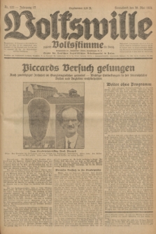 Volkswille : zugleich Volksstimme für Bielitz : Organ der Deutschen Sozialistischen Arbeitspartei in Polen. Jg.17, Nr. 122 (30 Mai 1931) + dod.