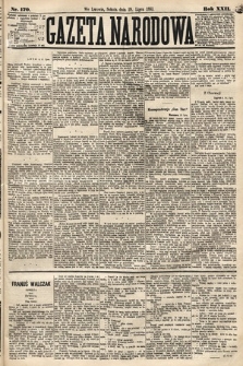Gazeta Narodowa. 1883, nr 170