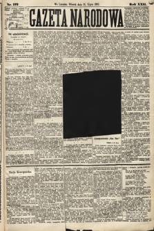 Gazeta Narodowa. 1883, nr 172
