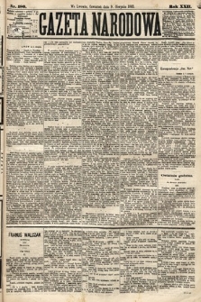 Gazeta Narodowa. 1883, nr 180