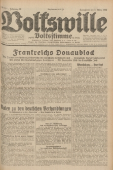 Volkswille : zugleich Volksstimme für Bielitz : Organ der Deutschen Sozialistischen Arbeitspartei in Polen. Jg.18, Nr. 53 (5 März 1932) + dod.