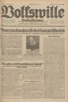 Volkswille : zugleich Volksstimme für Bielitz : Organ der Deutschen Sozialistischen Arbeitspartei in Polen. Jg.18, Nr. 54 (6 März 1932) + dod.