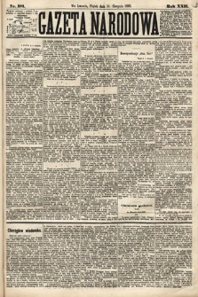 Gazeta Narodowa. 1883, nr 181