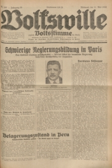 Volkswille : zugleich Volksstimme für Bielitz : Organ der Deutschen Sozialistischen Arbeitspartei in Polen. Jg.18, Nr. 107 (11 Mai 1932) + dod.
