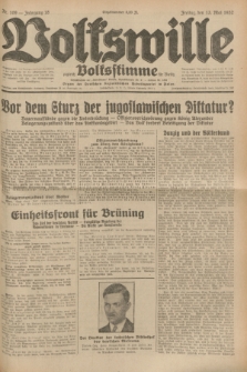 Volkswille : zugleich Volksstimme für Bielitz : Organ der Deutschen Sozialistischen Arbeitspartei in Polen. Jg.18, Nr. 109 (13 Mai 1932) + dod.