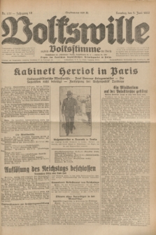 Volkswille : zugleich Volksstimme für Bielitz : Organ der Deutschen Sozialistischen Arbeitspartei in Polen. Jg.18, Nr. 127 (5 Juni 1932) + dod.
