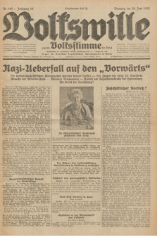 Volkswille : zugleich Volksstimme für Bielitz : Organ der Deutschen Sozialistischen Arbeitspartei in Polen. Jg.18, Nr. 146 (28 Juni 1932) + dod.