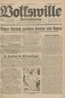 Volkswille : zugleich Volksstimme für Bielitz : Organ der Deutschen Sozialistischen Arbeitspartei in Polen. Jg.18, Nr. 155 (9 Juli 1932) + dod.