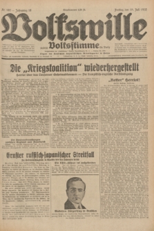 Volkswille : zugleich Volksstimme für Bielitz : Organ der Deutschen Sozialistischen Arbeitspartei in Polen. Jg.18, Nr. 160 (15 Juli 1932) + dod.
