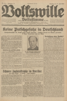 Volkswille : zugleich Volksstimme für Bielitz : Organ der Deutschen Sozialistischen Arbeitspartei in Polen. Jg.18, Nr. 174 (31 Juli 1932) + dod.