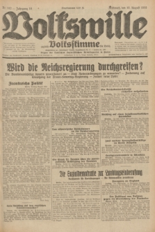 Volkswille : zugleich Volksstimme für Bielitz : Organ der Deutschen Sozialistischen Arbeitspartei in Polen. Jg.18, Nr. 182 (10 August 1932) + dod.