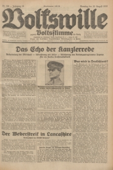 Volkswille : zugleich Volksstimme für Bielitz : Organ der Deutschen Sozialistischen Arbeitspartei in Polen. Jg.18, Nr. 198 (30 August 1932) + dod.