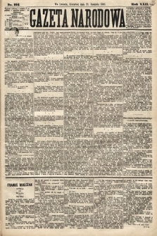 Gazeta Narodowa. 1883, nr 191