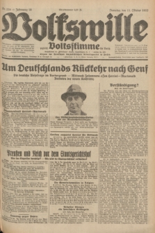 Volkswille : zugleich Volksstimme für Bielitz : Organ der Deutschen Sozialistischen Arbeitspartei in Polen. Jg.18, Nr. 234 (11 Oktober 1932) + dod.